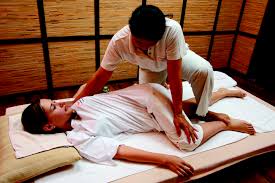 Professional female masseuse